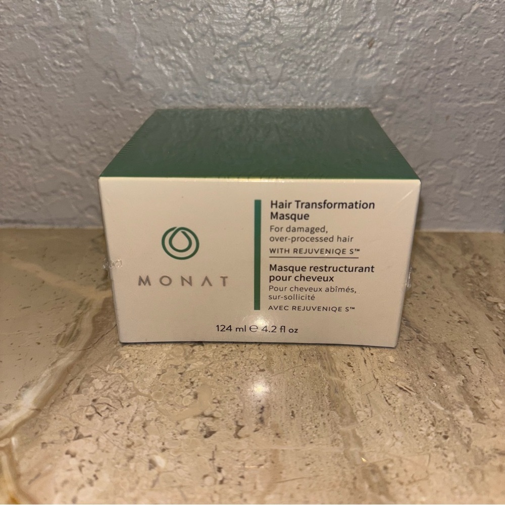 Monat Hair Transformation Masque 4.2 Fl Oz for Damaged and Over Processed Hair